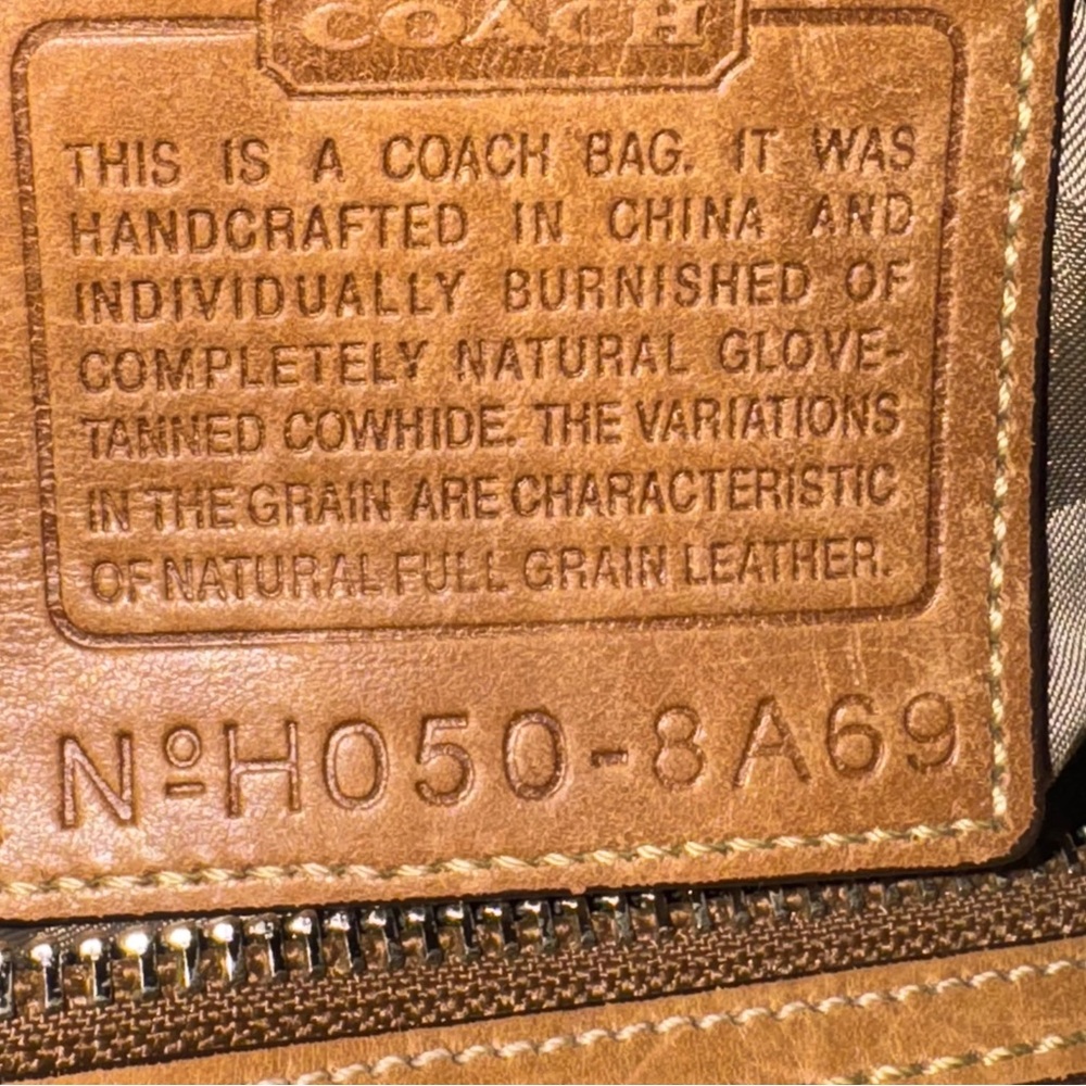 Coach Pre-owned Brown Hamptons Leather Purse - Picture 8 of 16